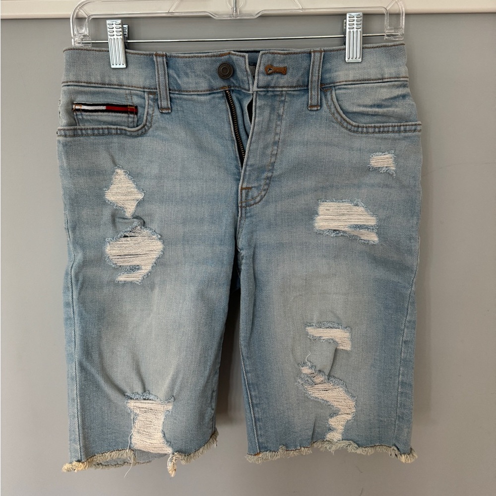 Women’s Tommy Hilfiger Distressed Denim Shorts